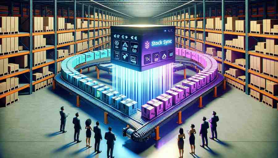 Marketplace stock synchronization automation